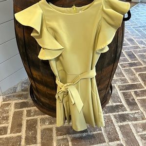 GB Girls Ropper Yellow Size 10